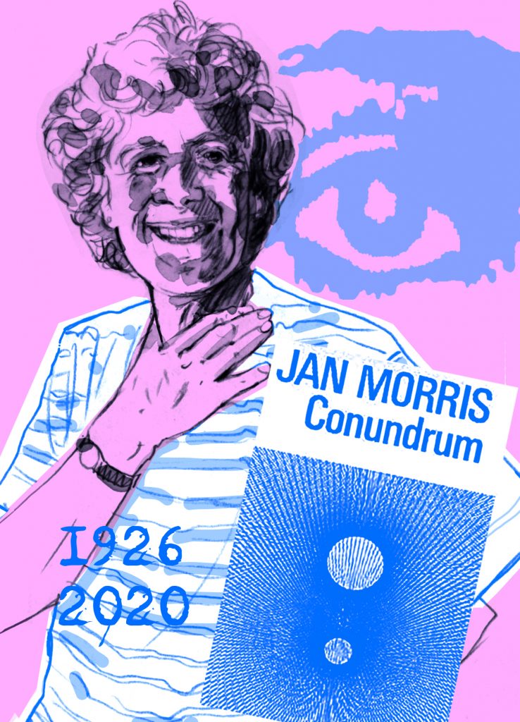 Jan Morris Poster Card