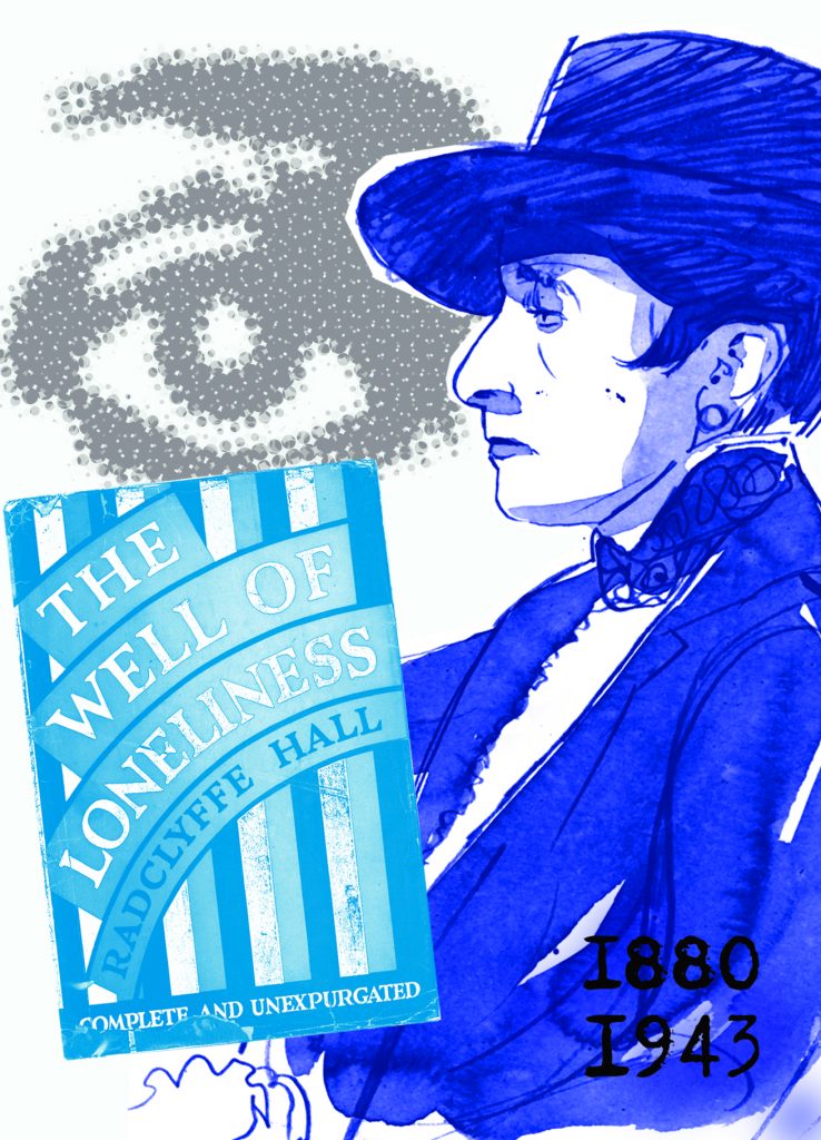 Radclyffe Hall Poster Card