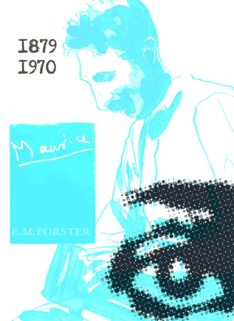 E M Forster Poster Card