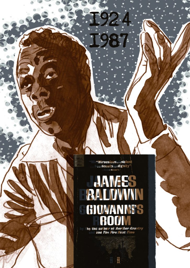James Baldwin Poster Card