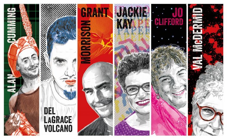 Images: Six Living Queer Writers, Six New Bookmarks