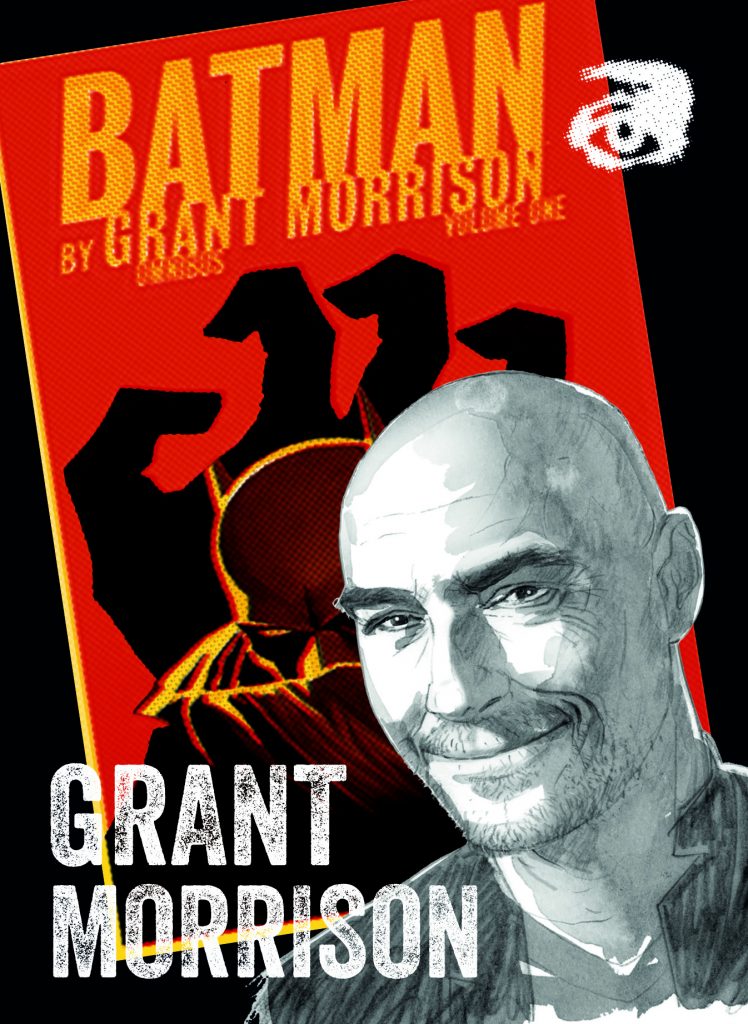 Grant Morrison Poster Card