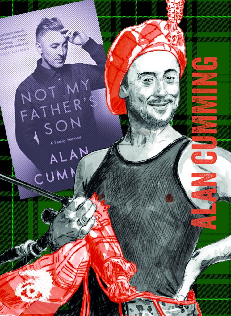 Alan Cumming Poster Card