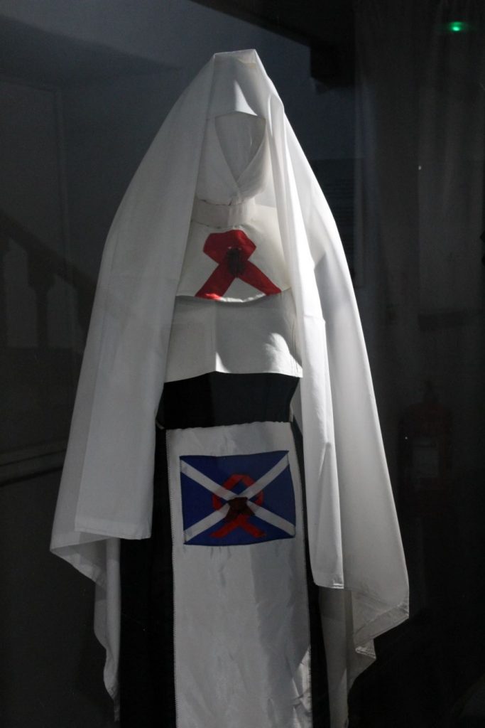 A photo nun's habit. A full image description is available in the audio file below.