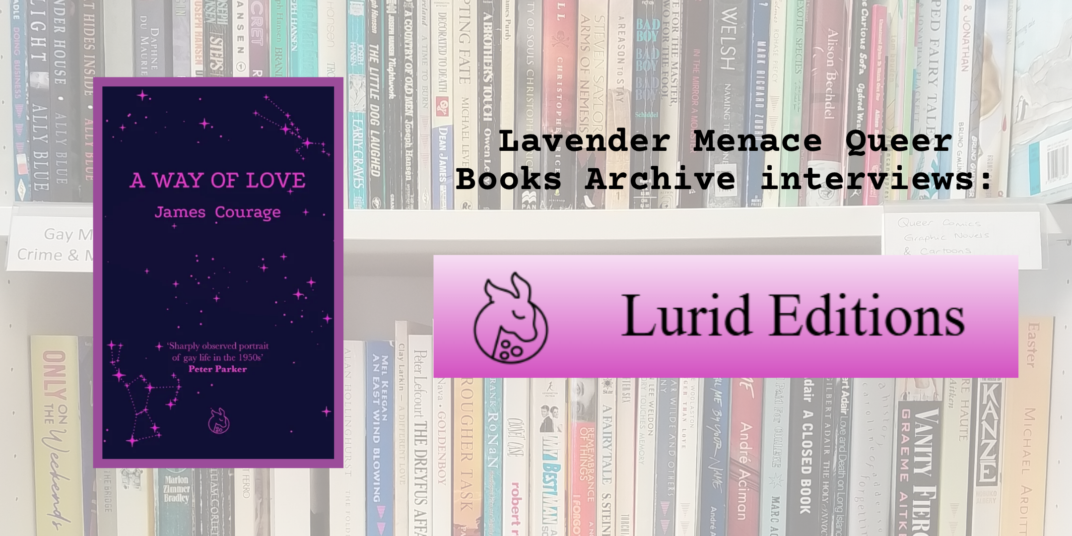 Repairing the Gaps in Queer Literature: An Interview with Lurid Editions 